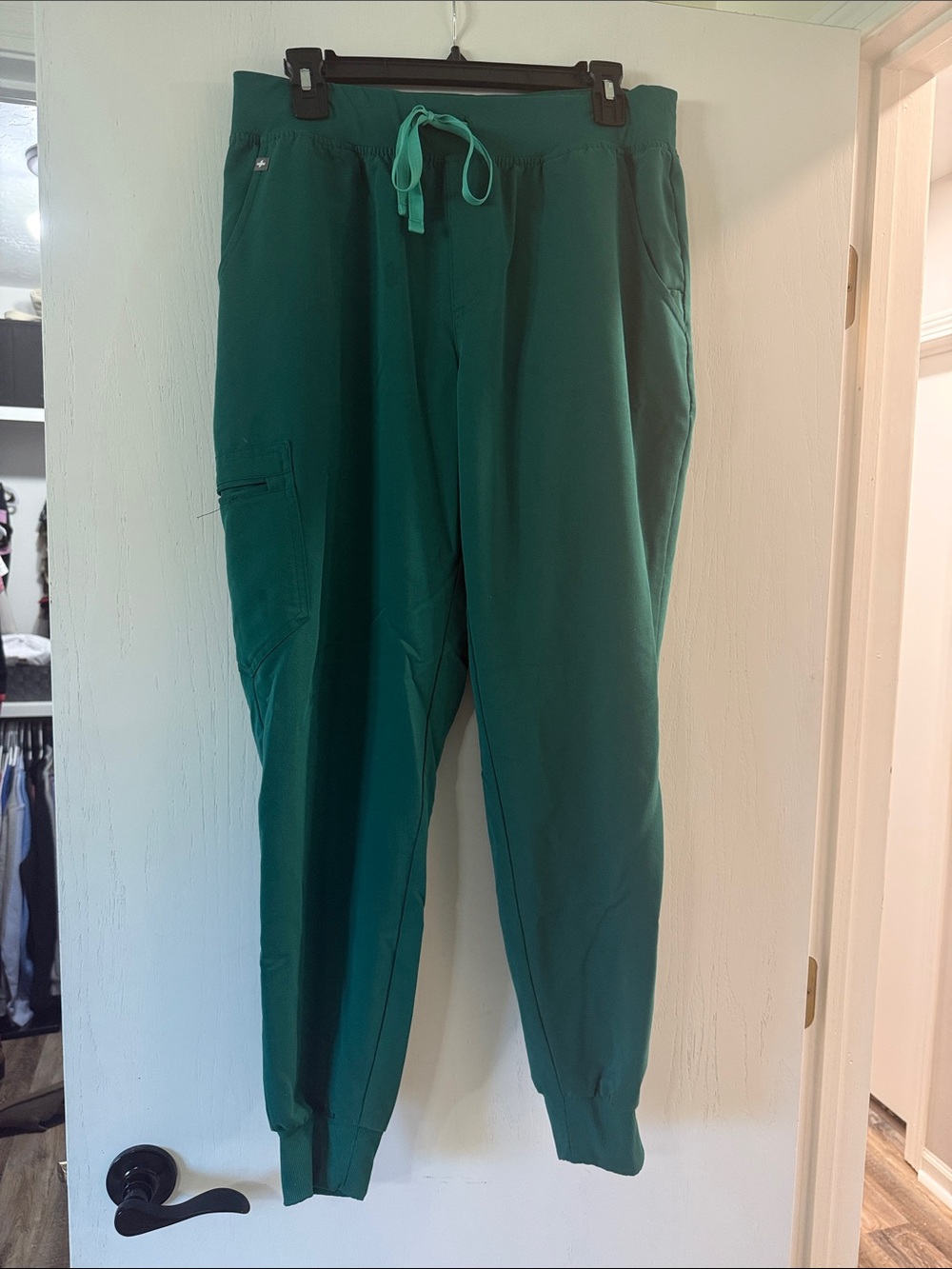 Hunter Green Figs Joggers